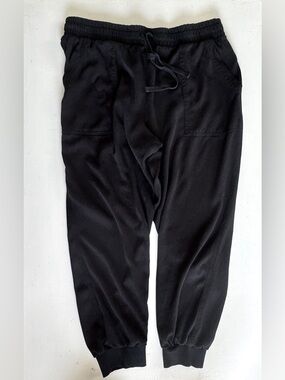 Splendid Soft Drawstring Jogger Black Large